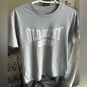 Old Navy Gray Short Sleeve Tee